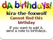 My birthday badge