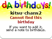 My birthday badge