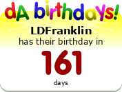 My birthday badge