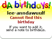 My birthday badge