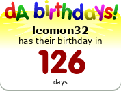 My birthday badge