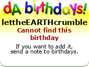 My birthday badge