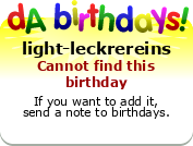 My birthday badge