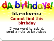 My birthday badge