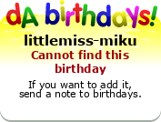 My birthday badge