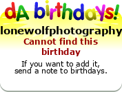 My birthday badge