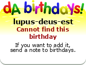 My birthday badge