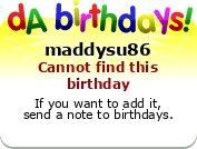 My birthday badge