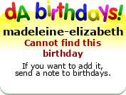 My birthday badge