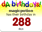My birthday badge