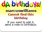 My birthday badge