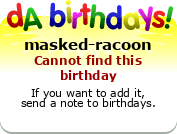 My birthday badge