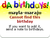 My birthday badge