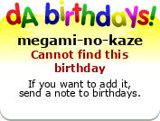 My birthday badge