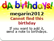My birthday badge