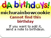 My birthday badge