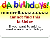 My birthday badge