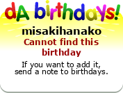 My birthday badge