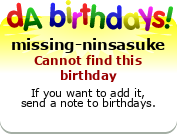 My birthday badge