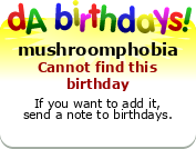 My birthday badge