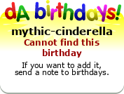 My birthday badge
