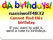 My birthday badge