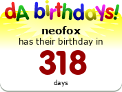 My birthday badge