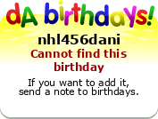 My birthday badge