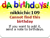 My birthday badge