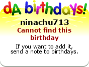 My birthday badge