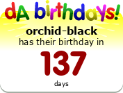 My birthday badge