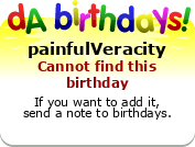 My birthday badge