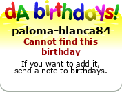 My birthday badge