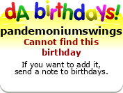 My birthday badge