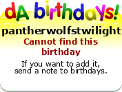 My birthday badge