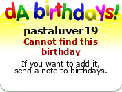 My birthday badge