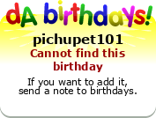 My birthday badge