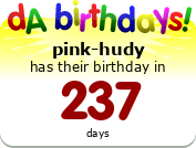 My birthday badge