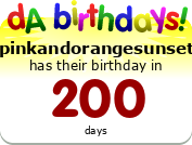 My birthday badge
