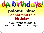 My birthday badge