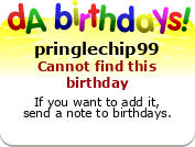 My birthday badge