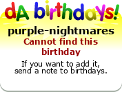 My birthday badge