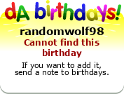 My birthday badge
