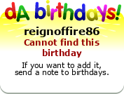 My birthday badge