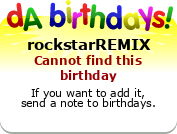 My birthday badge