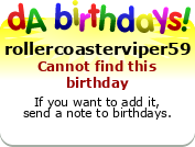 My birthday badge