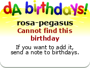 My birthday badge