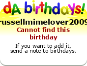 My birthday badge