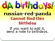My birthday badge