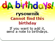 My birthday badge